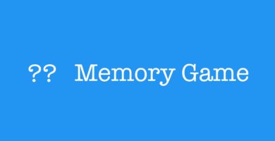Memory Game Xcode Project