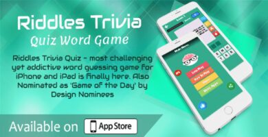 Riddles Trivia – Quiz Word Game iOS Source Code