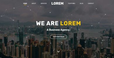 LOREM – Multipurpose HTML Template