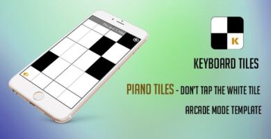 Keyboard Tiles Corona Game Template