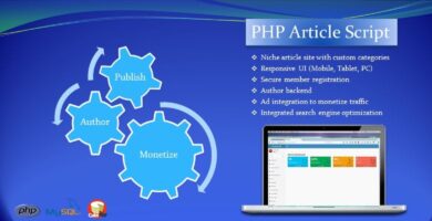 PHP Article Script –  Article Publishing Platform