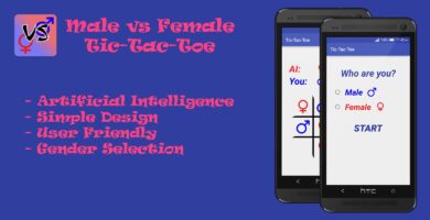 Tic Tac Toe Male Vs Female – Android Source Code