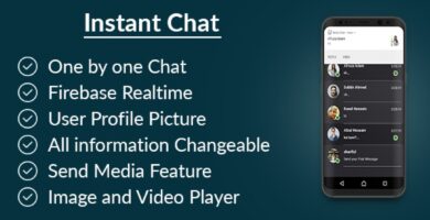 Instant Chat Firebase Android App