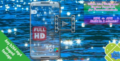 Video Live Wallpaper Engine Template For Android