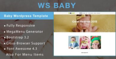 WS Baby – Baby Store WooCommerce Theme