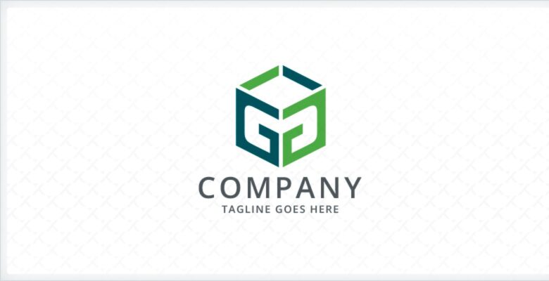 Letters GG Box Logo