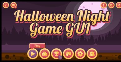 Halloween Night – Game GUI
