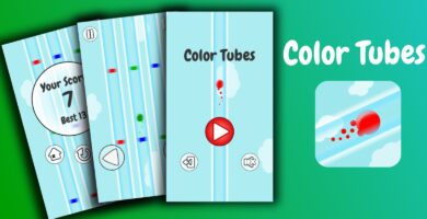 Color Tubes – Unity Game Source Code