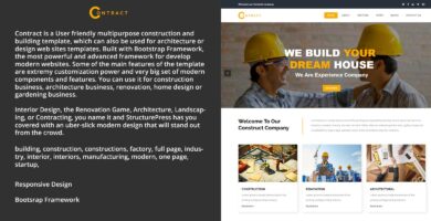 Contract – Construction Website Template