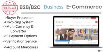 B2B B2C Business Script PHP