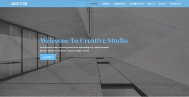 Creative Studio – Business and Portfolio Template