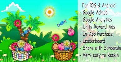 Candy Catcher – Unity Game Source Code