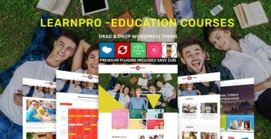 Learnpro – Education WordPress Theme