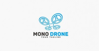 Mono Drone – Logo Template
