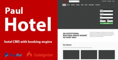 Hotel CMS With Booking Engine
