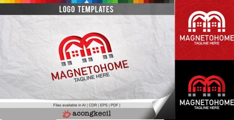Magneto Home – Logo Template