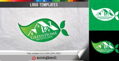 Green Home – Logo Template