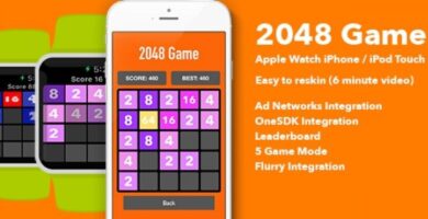 2048 for Apple Watch and iPhone – App Source Code