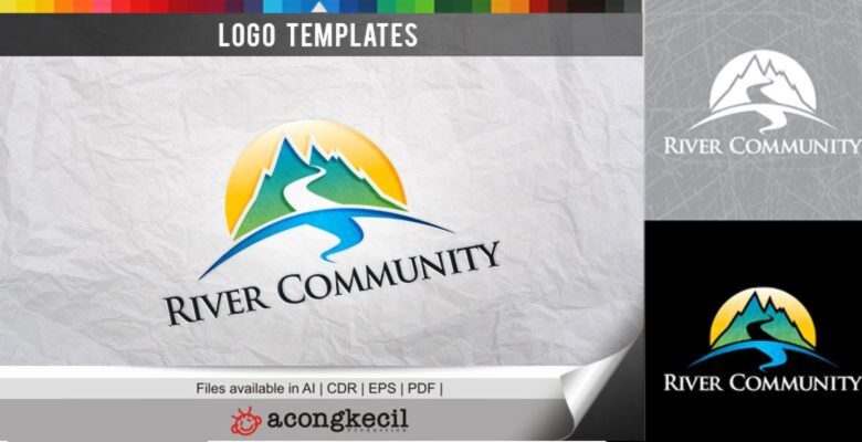 River Community – Logo Template