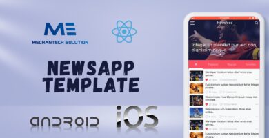 NewsApp Template – React native