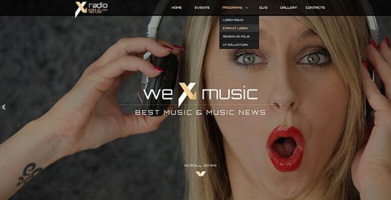 Radio Station – HTML Bootstrap Template
