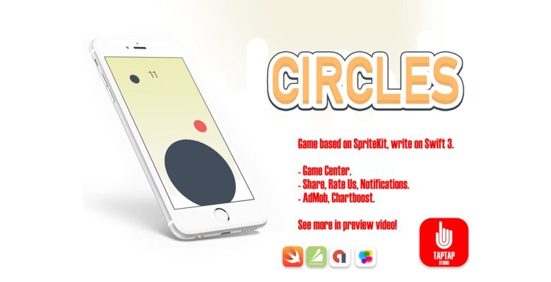 Circles – iOS Xcode Source Code