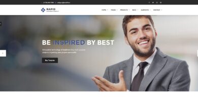 Rapid – Business Consulting and Corporate Template