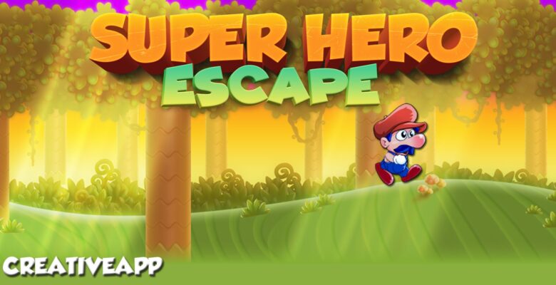 Super Hero Escape – Buildbox Template