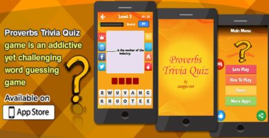 Proverbs Trivia Quiz – iOS Source Code