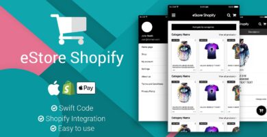eStore Shopify – iOS App Source Code
