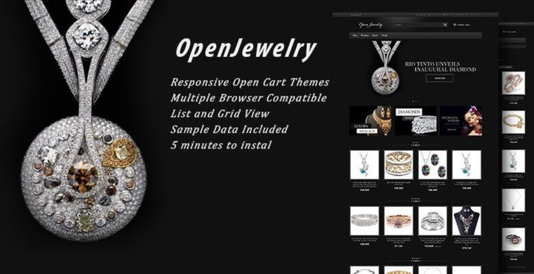 Open Jewelry – Responsive OpenCart Theme