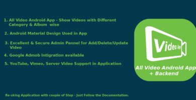 All In One Video – Android Native Source Code