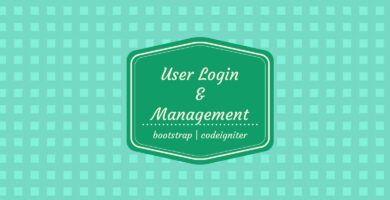 User Login and Management
