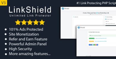 LinkShield – Link Protecting PHP Script