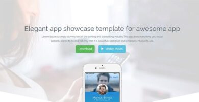 Appee – Bootstrap App Landing Page HTML Template