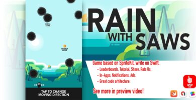 Rain With Saws – iOS Source Code