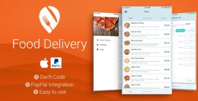 Food Delivery – iOS Source Code