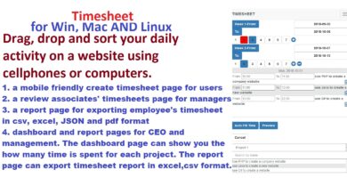 Timesheet PHP Script