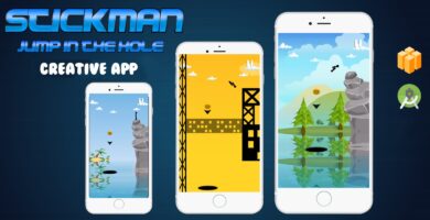 Stickman Jump In The Hole – Buildbox Template