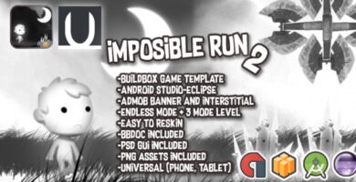 Imposible Run – Buildbox Template