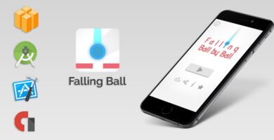 Falling Ball – Buildbox Game Template