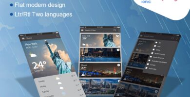 Weather Today – Ionic App Template