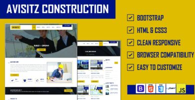 Avisitz – Building Construction Template