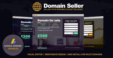 Domain Seller – Domain For Sale PHP Script