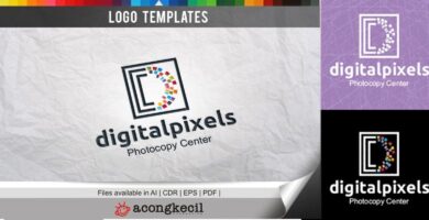 Digital Pixels – Logo Template