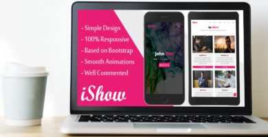 iShow – HTML Template