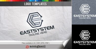 East System – Logo Template