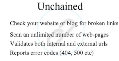 Unchain – Broken Link Checker PHP