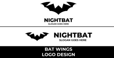 Bat Wings Logo Design
