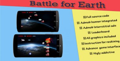Battle for Earth – Android Game Source Code
